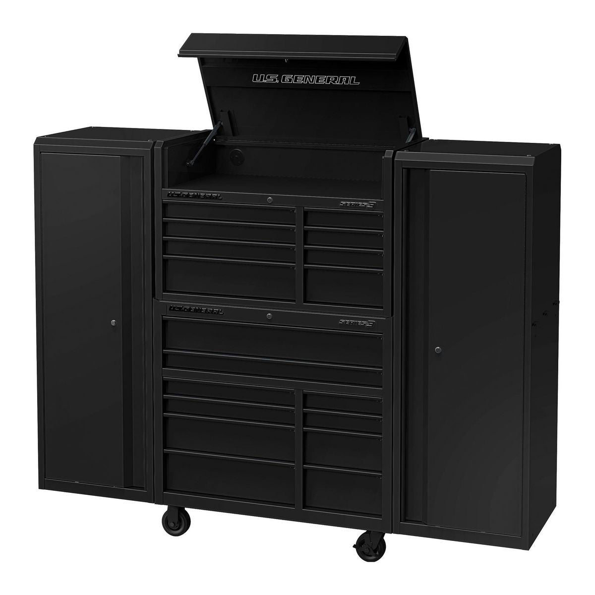Black 42 in. x 22 in. Top Chest I61259