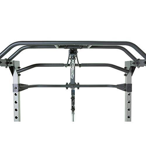 Power Cage with LAT Pull-Down Attachment and Adjustable Leg Hold-Down C293414