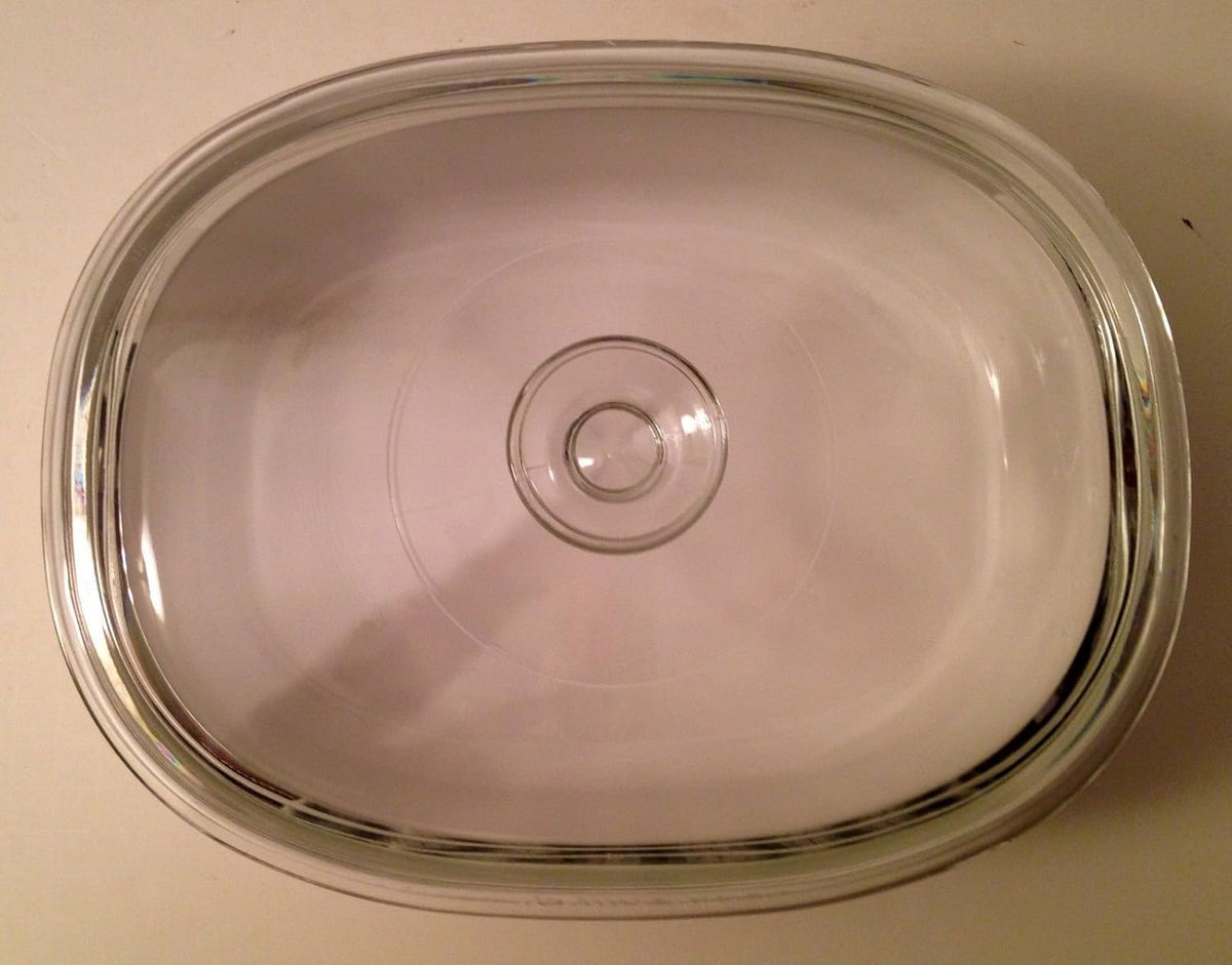 2.5 Quart French White Casserole with Glass Lid U4125