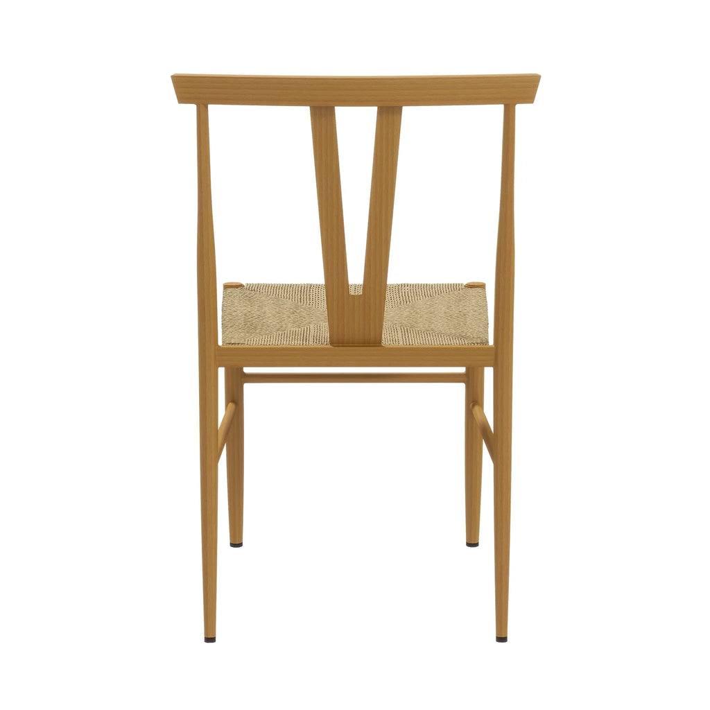 Natural Woven Rattan Dining Chair Set of 2 G700690