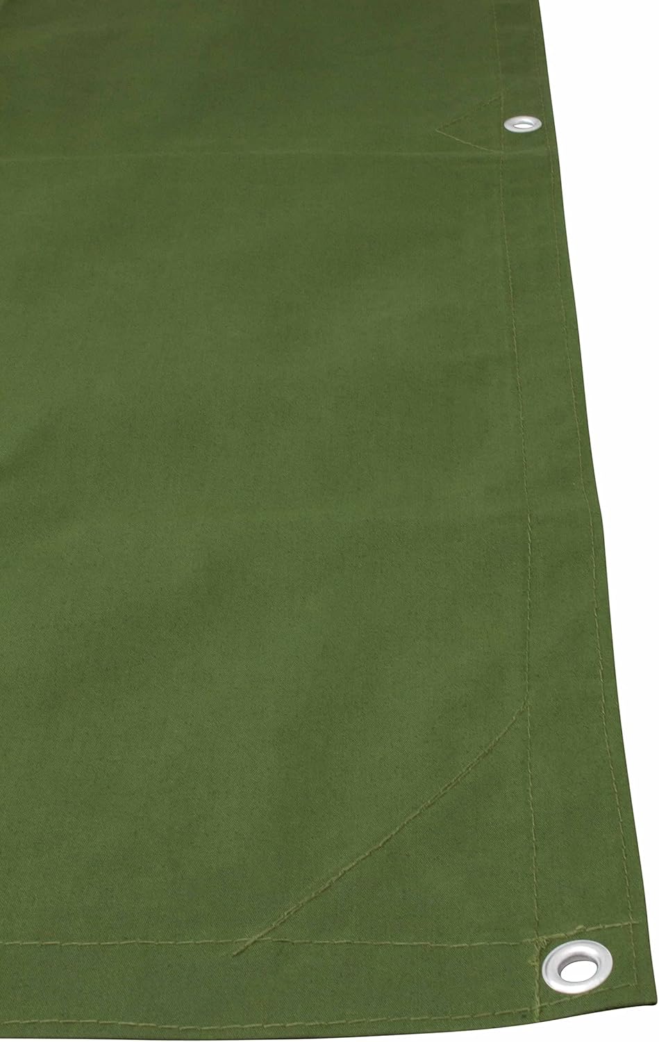 Green Canvas Tarp 12oz Water Resistant 12' x 16' O4587