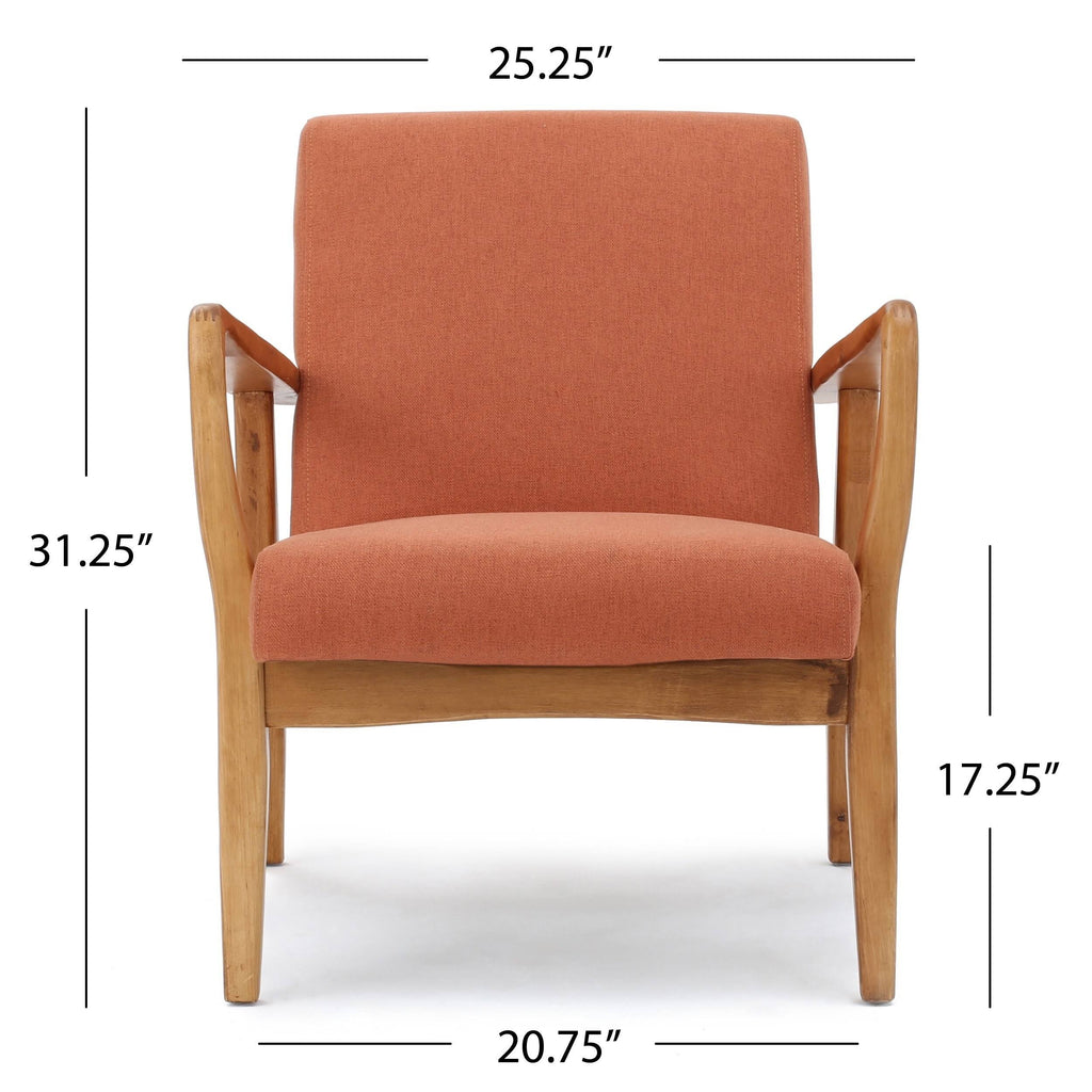 Grey Fabric Club Chair T72135