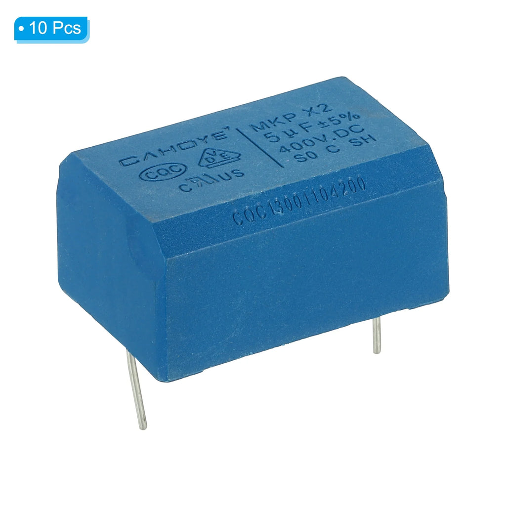10 Pack 5uF DC 400V High Voltage Capacitor A674