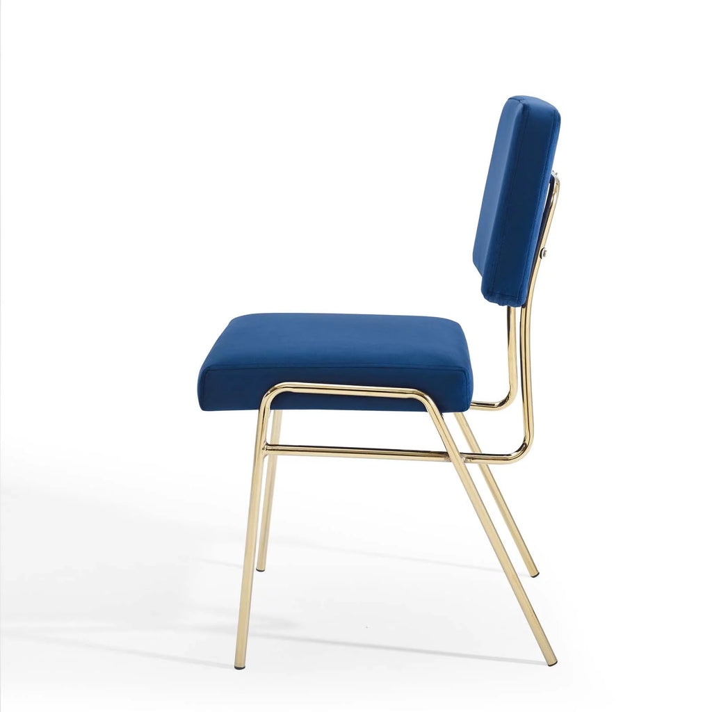Velvet Dining Chair Set of 2 C64769