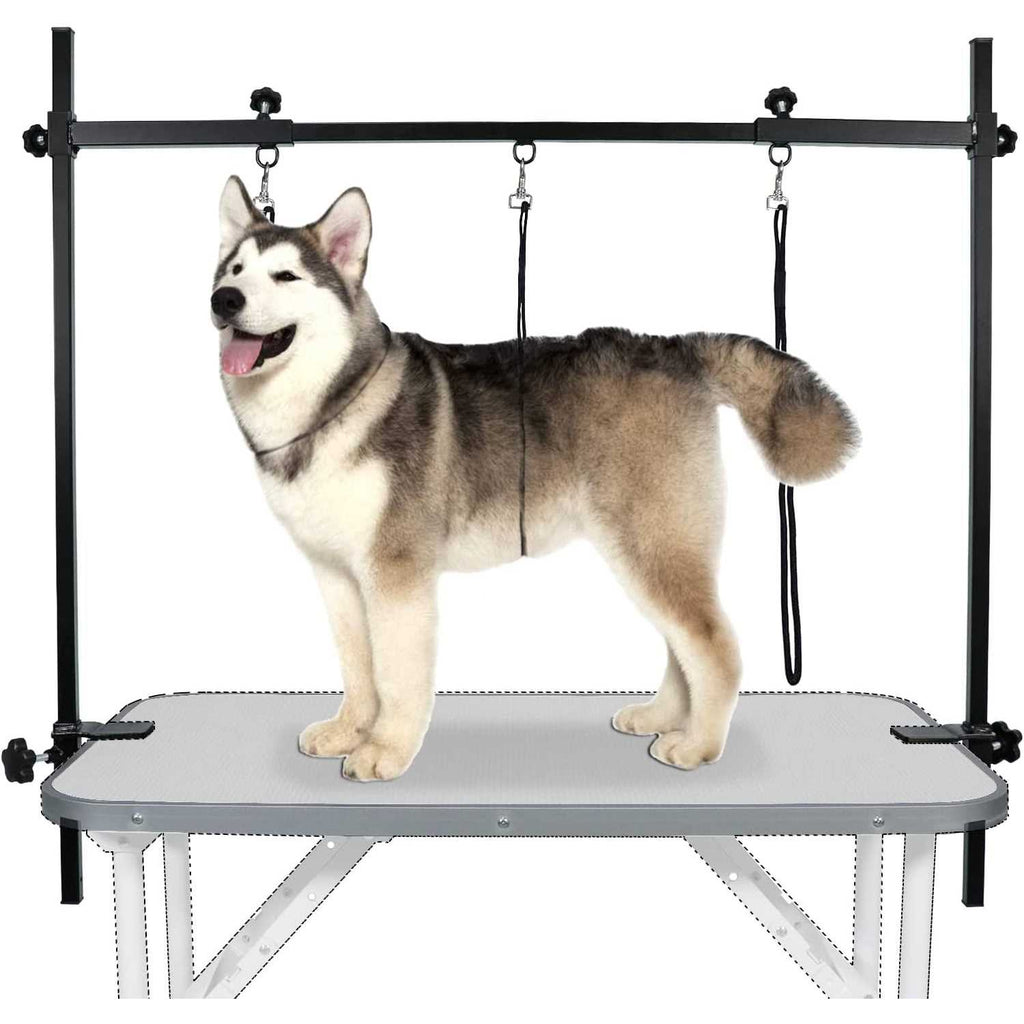 Dog Grooming Table Arm with 3 Noose and Clamp D2665