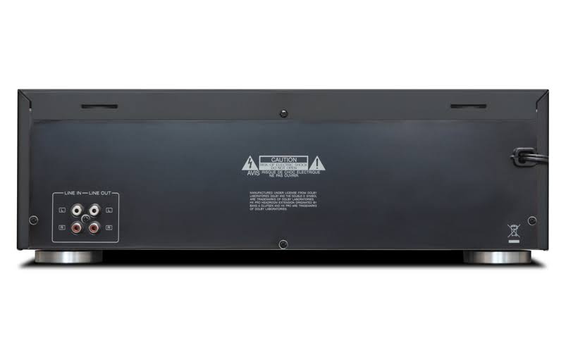 Black Dual Cassette Deck O433