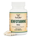 Benfotiamine 300mg 120 Capsules Non-GMO U42728