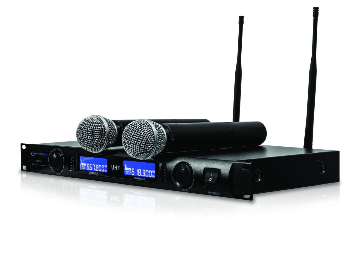 UHF Dual Wireless Microphone System G9428