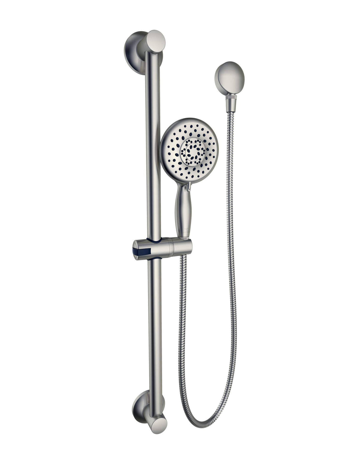 Brushed Nickel 1.8 GPM Hand Shower Package with Slide Bar N600263