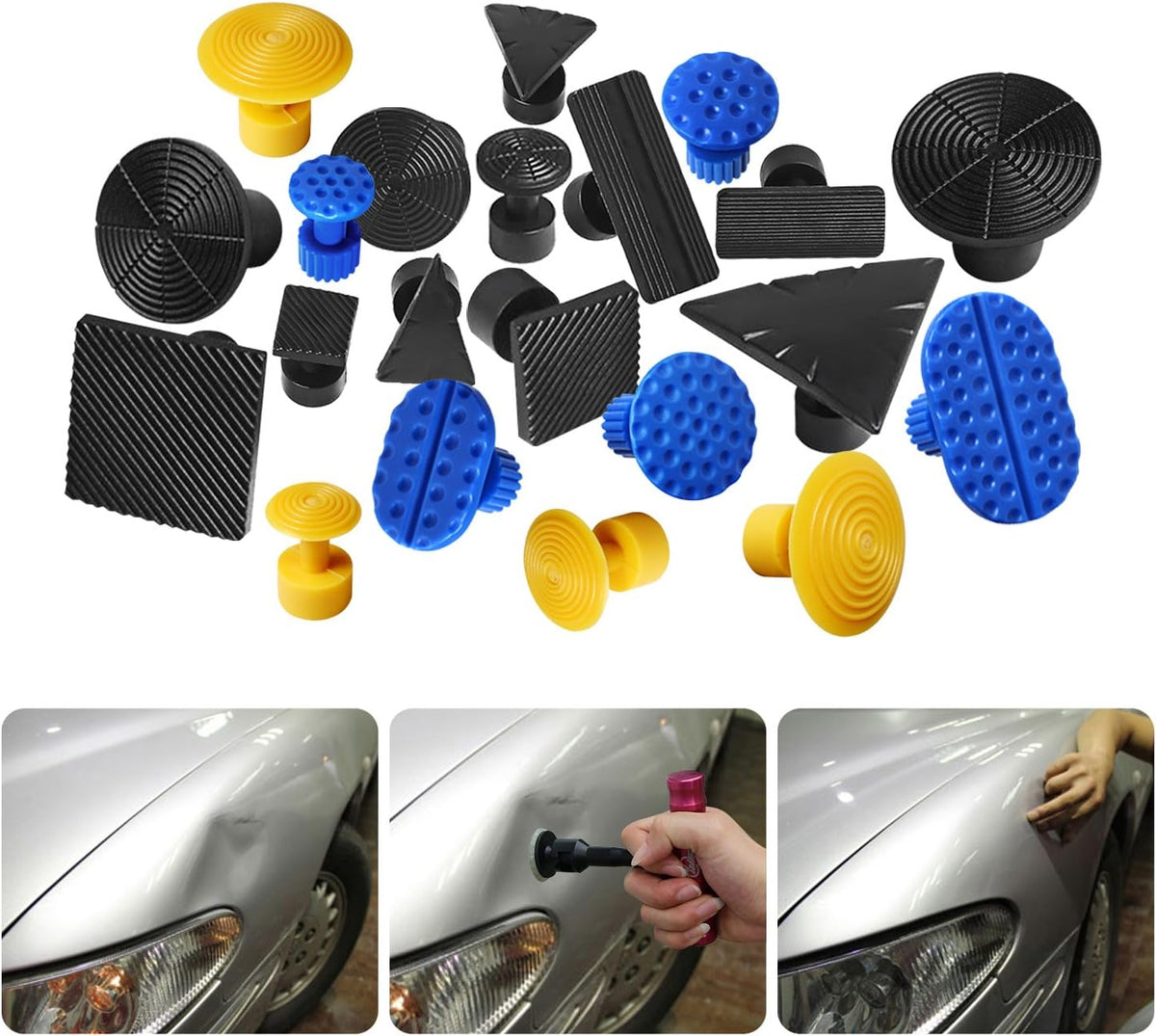 68 Pcs Paintless Dent Removal Tools Kit F355745