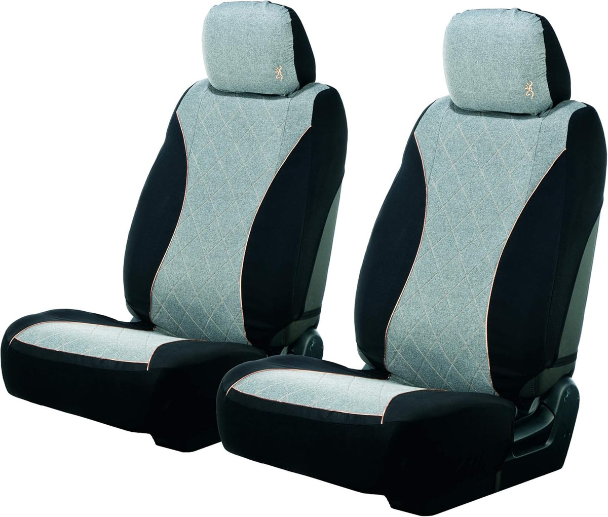 Universal Front and Bench Seat Covers, Water Resistant, Pack of 2 I11060