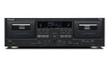 Black Dual Cassette Deck O433