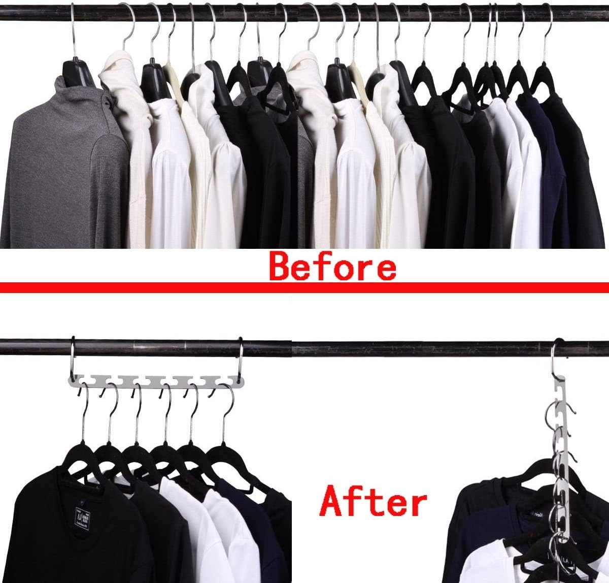 6Pc Metal Cascading Hangers O7663