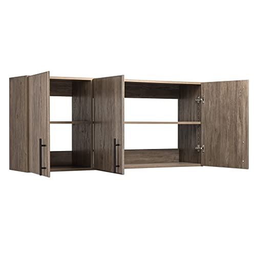 Light Gray Wall Mounted Storage Cabinet J78064