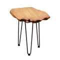 Natural Wood End Table O681