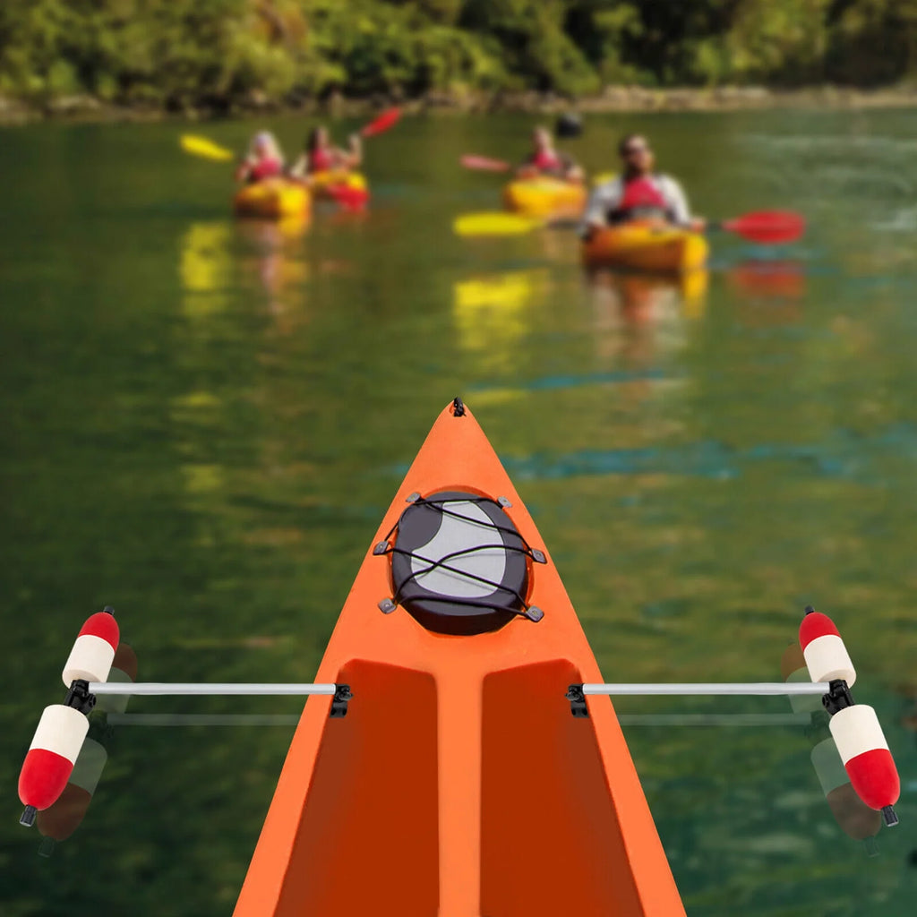 Kayak Canoe PVC Aluminum Stabilizer System Outrigger Arms Fishing Kit Y800126