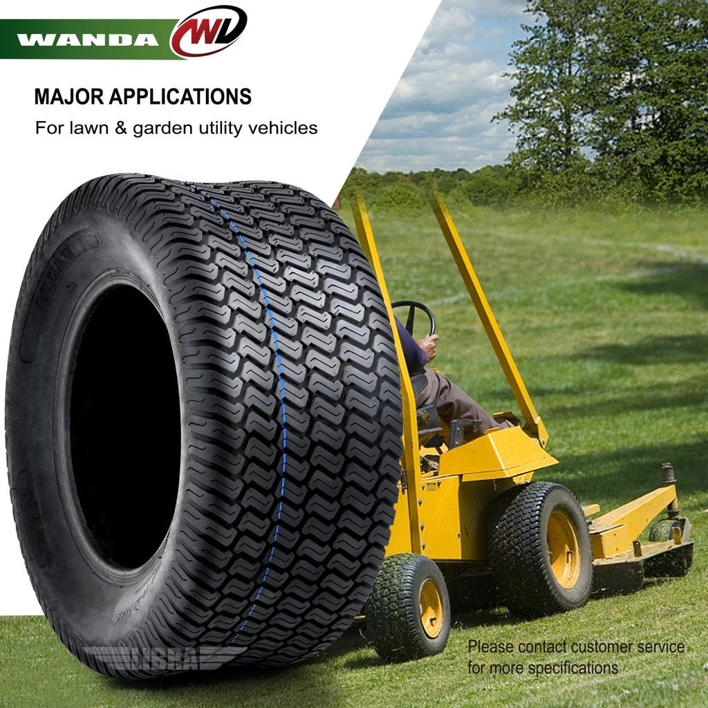 Set of 4 Lawn Mower Turf Tires 15x6-6 Front & 20x10-8 Rear I967