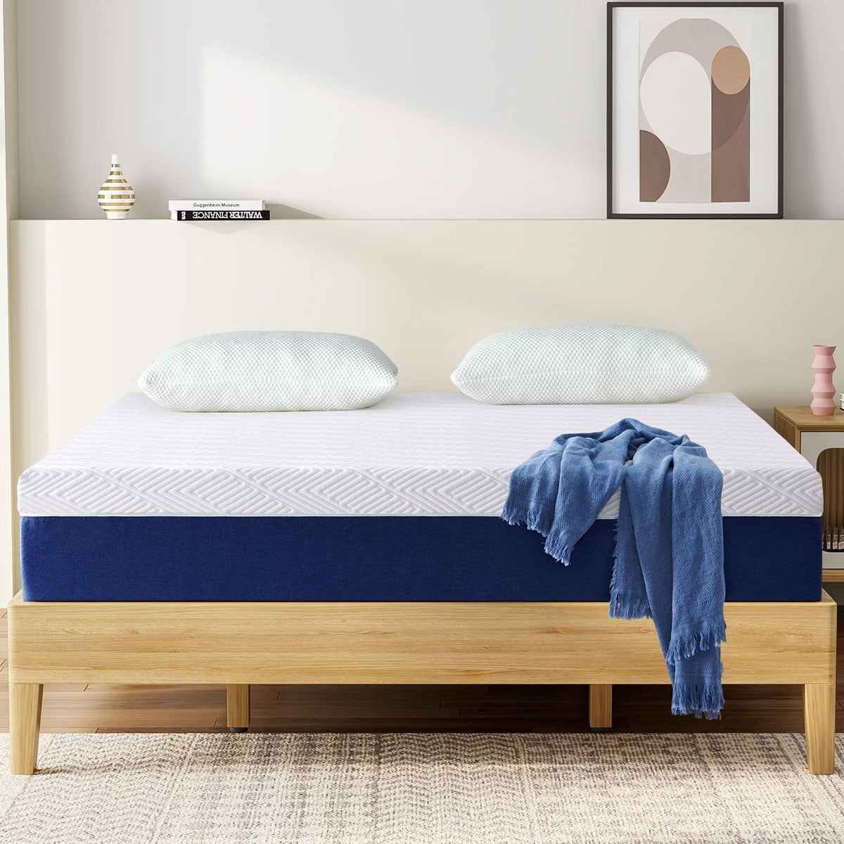 Twin 10 Gel Memory Foam Mattress U28041