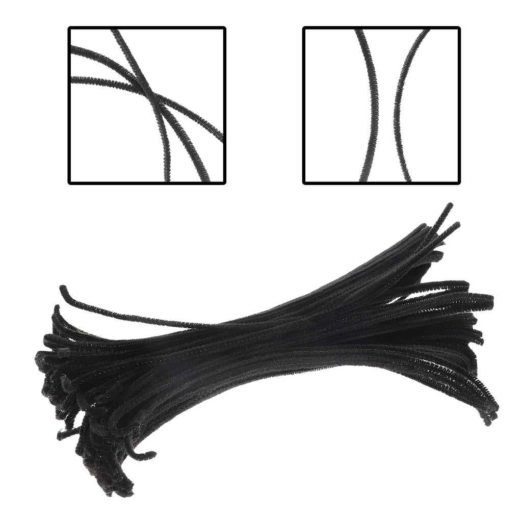 300pcs DIY Plush Twisting Sticks Children Crafts Making Tools V800532