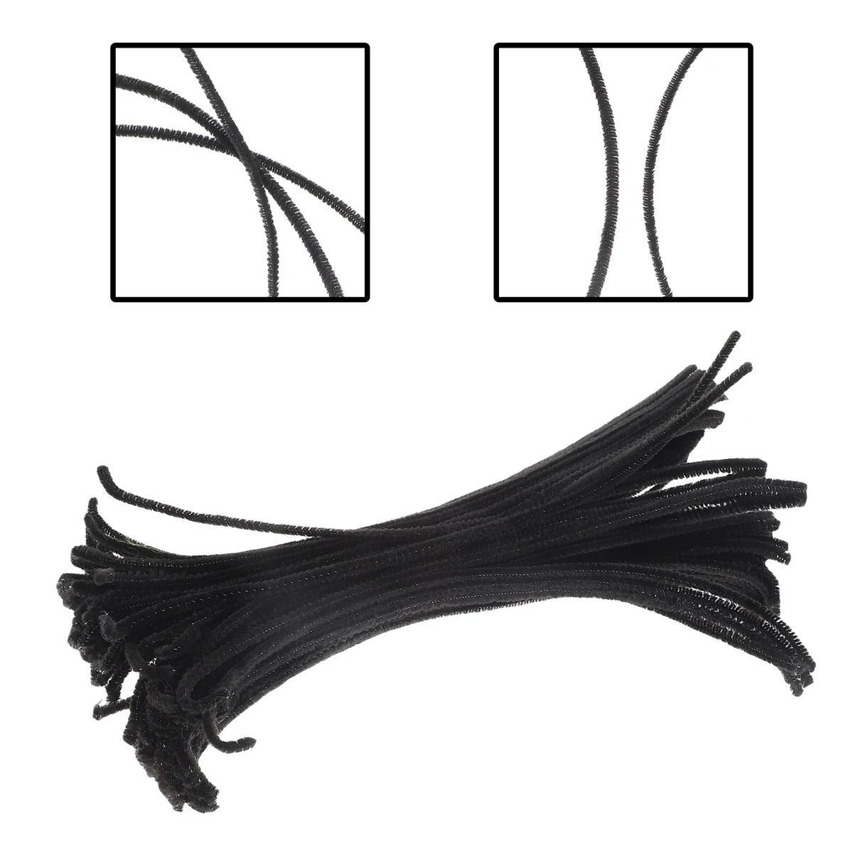 300pcs DIY Plush Twisting Sticks Children Crafts Making Tools V800532