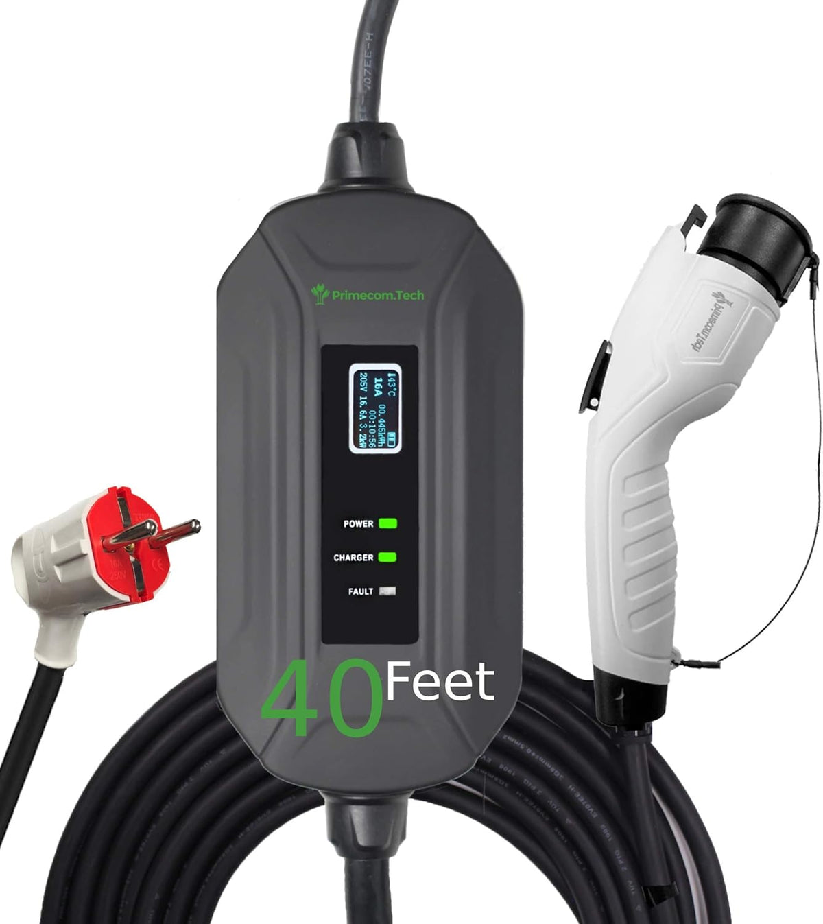 Portable EV Charger, 50 Feet K161