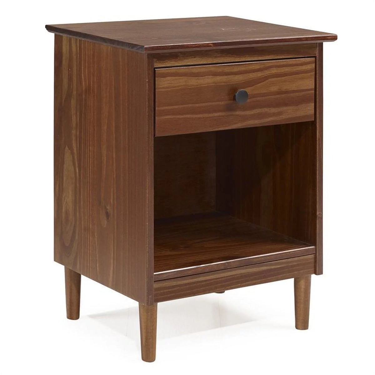 1 Drawer Walnut Nightstand A605802