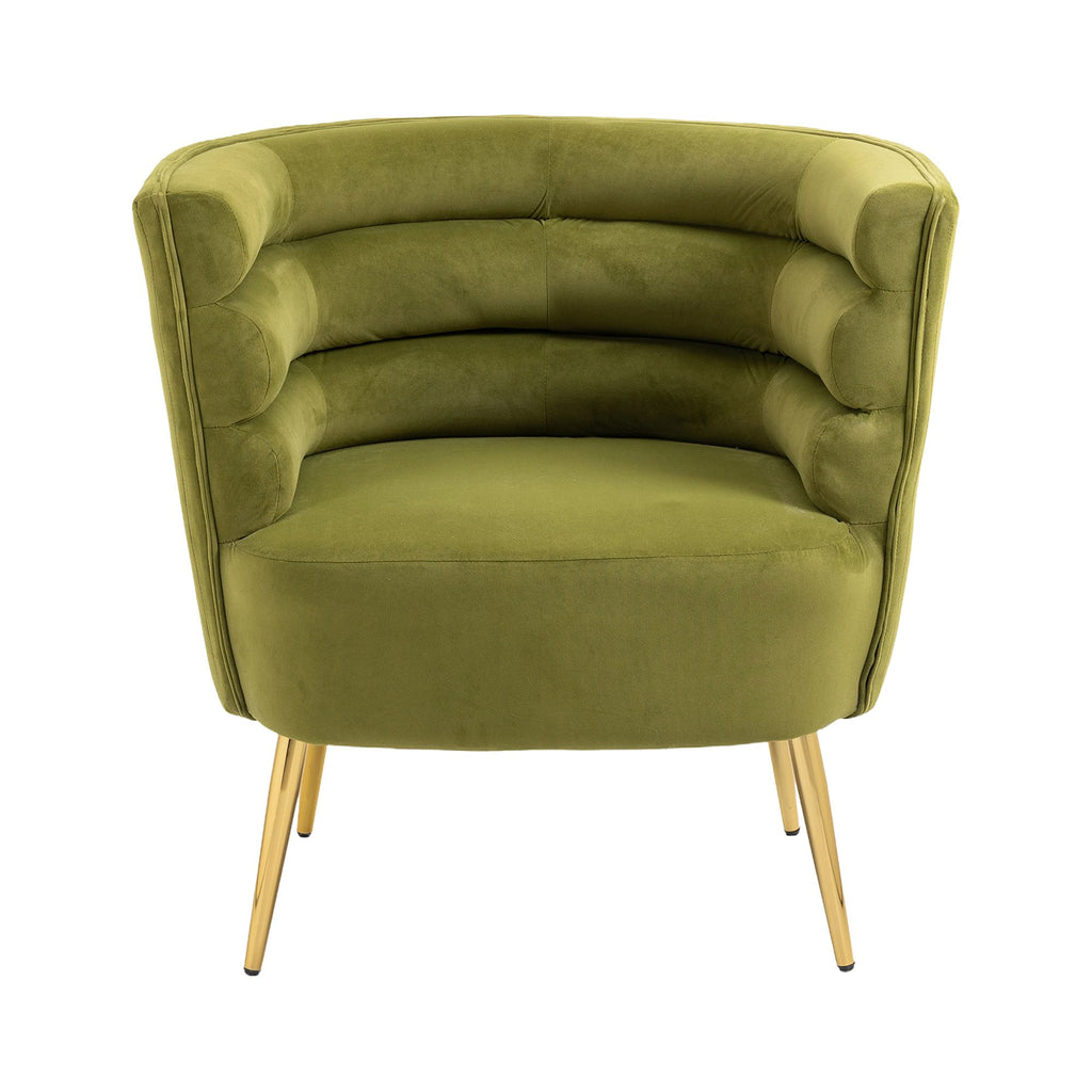 Accent Chair with Golden feet S9485