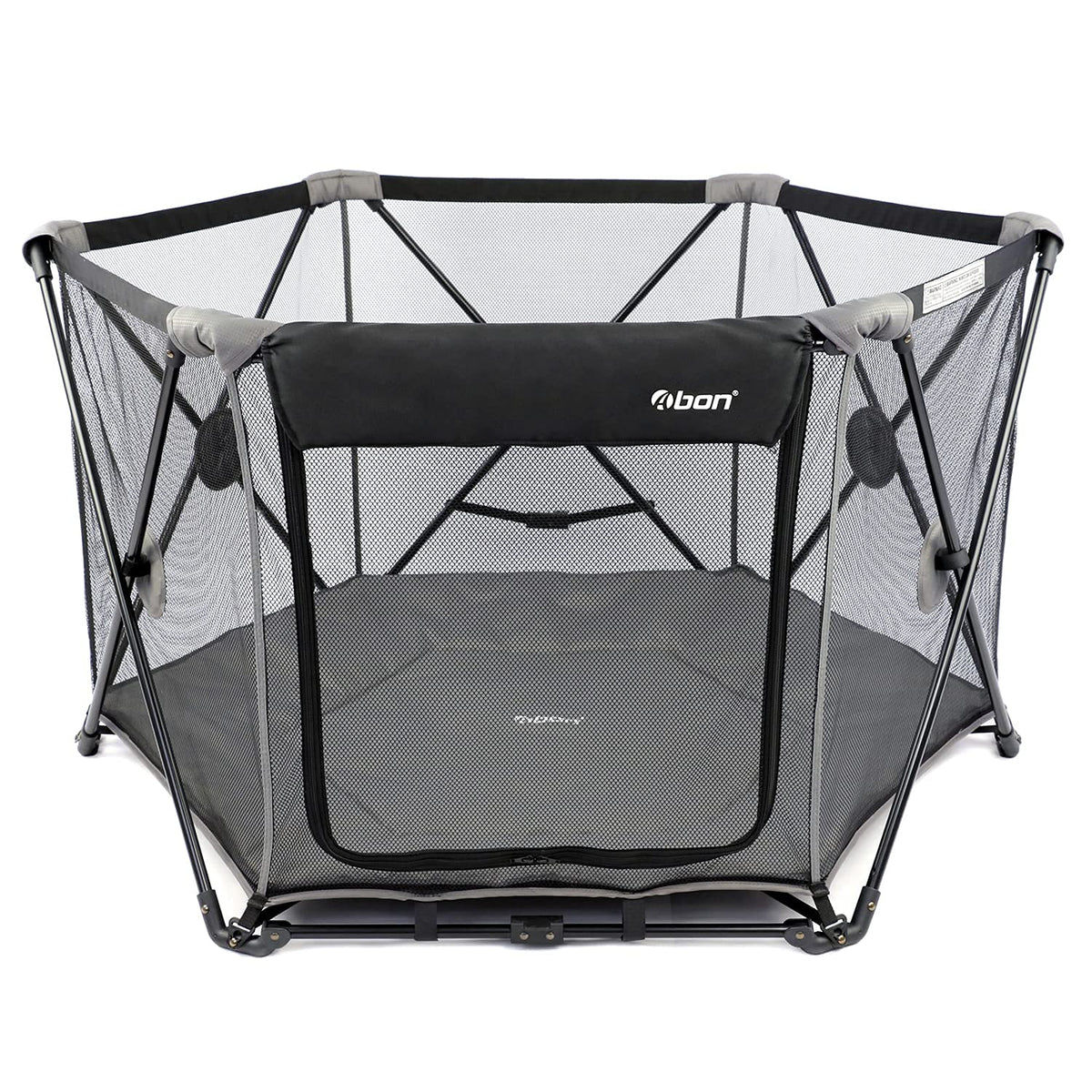 Portable 6 Panel Play Pen Playard with Carry Case 53 W x 30 H (Blue) Q921