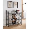 Black Metal Wine Rack H9899