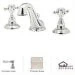 Polished Nickel Widespread Lavatory Faucet D60314