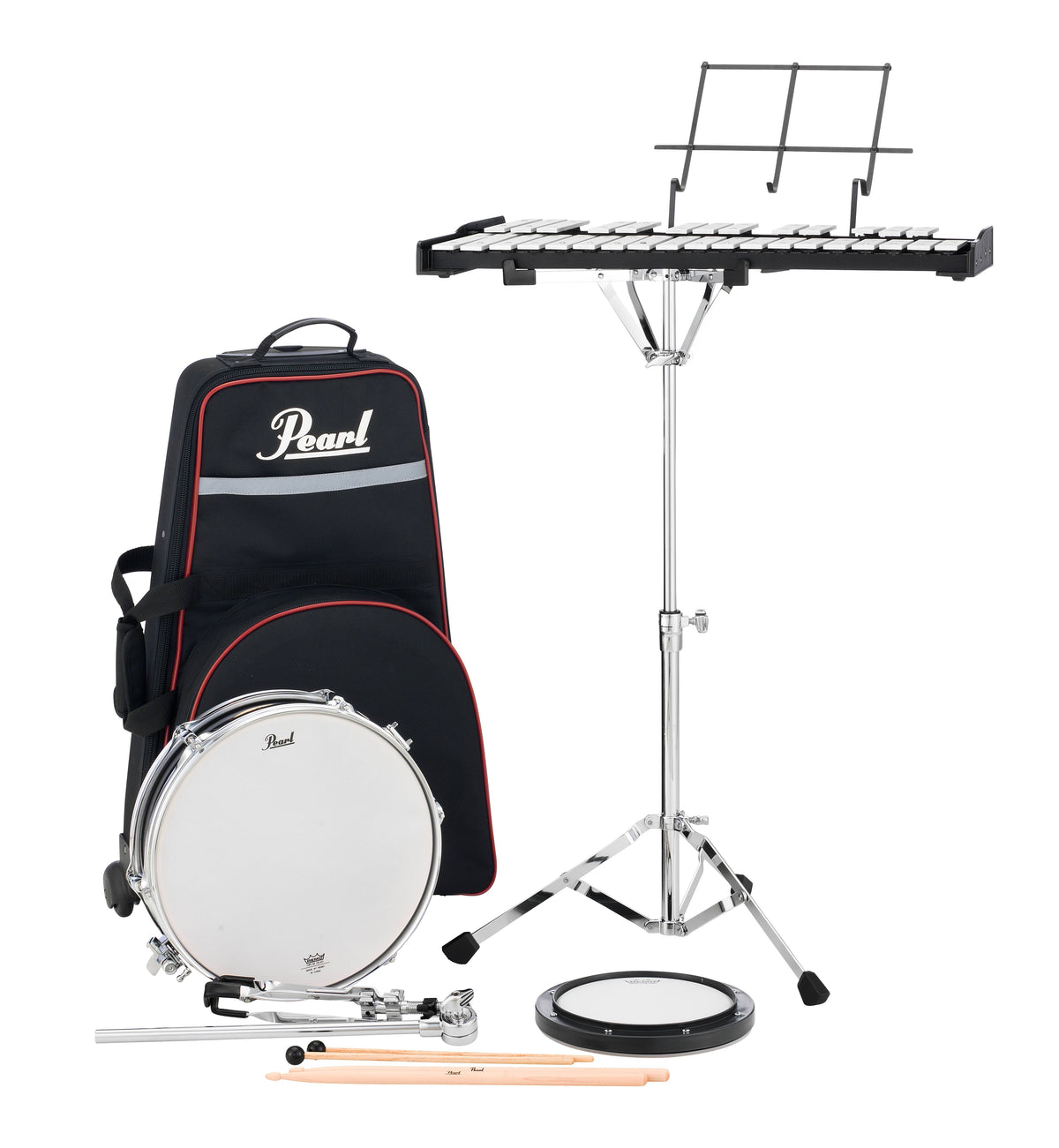Snare & Bell Kit with Rolling Cart J5294