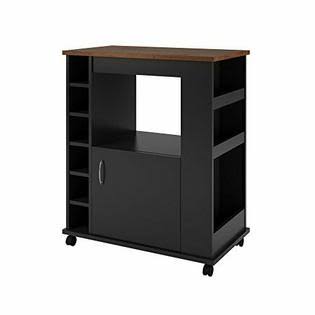 Black Kitchen Cart P7366