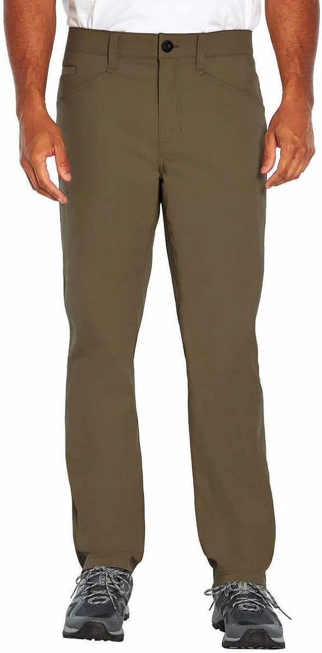 Mens Lightweight 5 Pocket Trek Pant (Olive Night, 40x30) X371