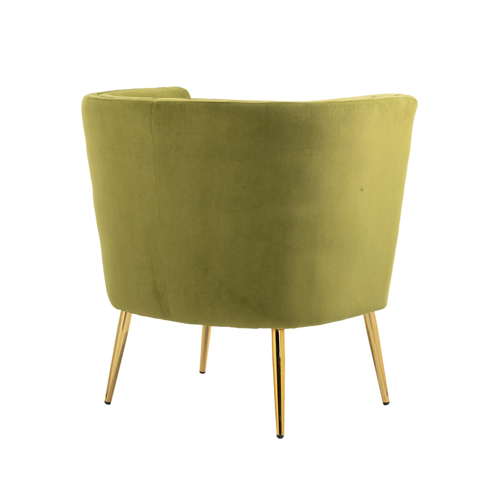 Accent Chair with Golden feet S9485