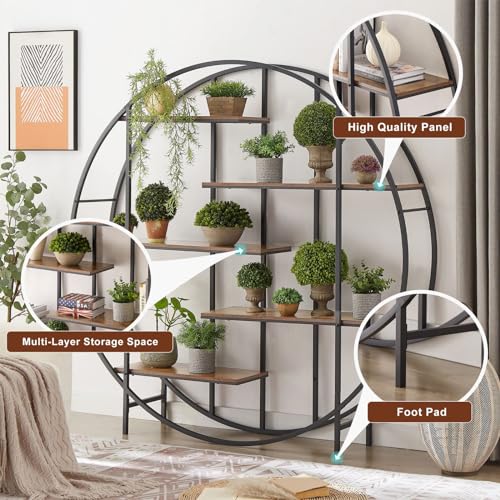 Black 5 Tier Metal Plant Stand I992497