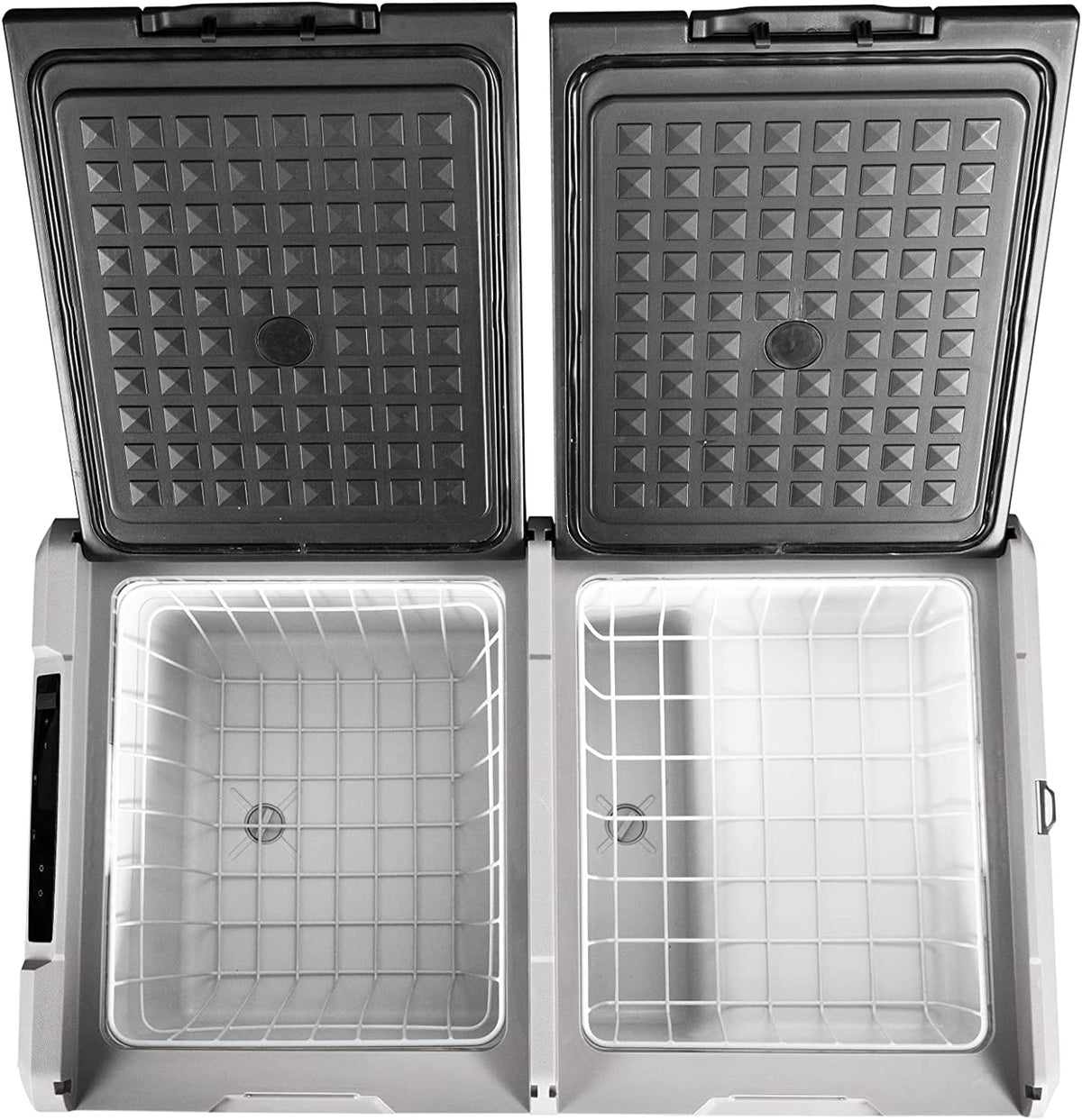 12V 80 qt. Dual Door Chest Refrigerator with Cooler B2470