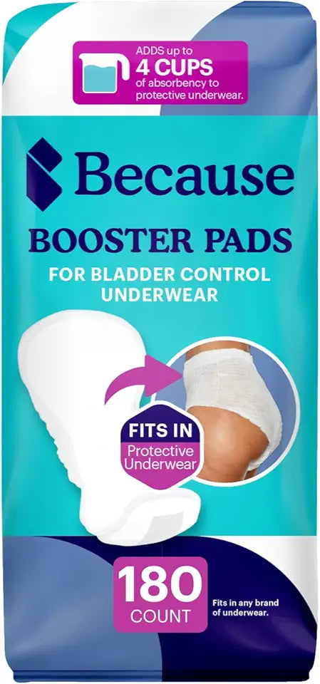 Incontinence Booster Pads, 180 Count X441820