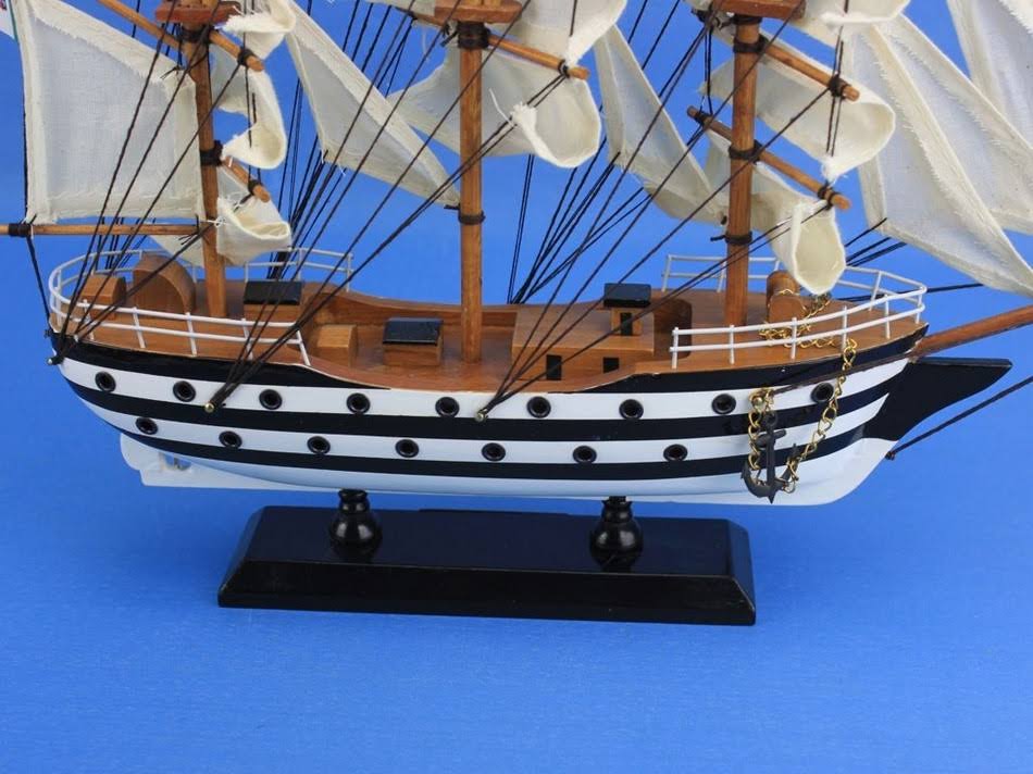 Wooden Tall Model Ship F27469