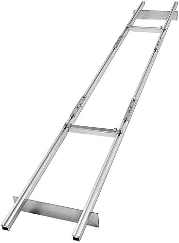 9-Ft Rail Mill Guide System with 3 Crossbar Kits D57484