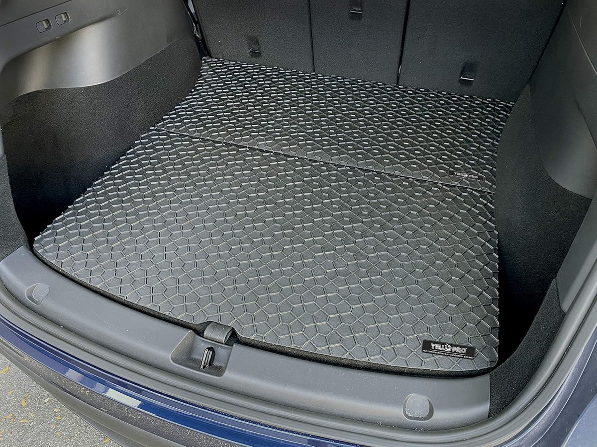 Black Rubber Trunk Mats for Tesla Model Y R519295