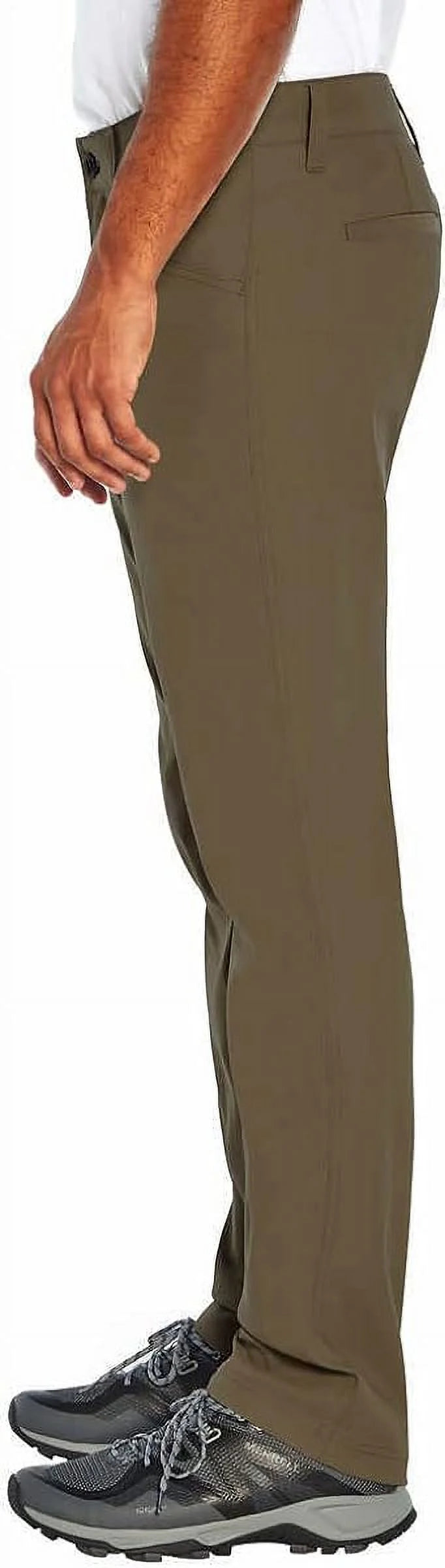 Mens Lightweight 5 Pocket Trek Pant (Olive Night, 40x30) X371