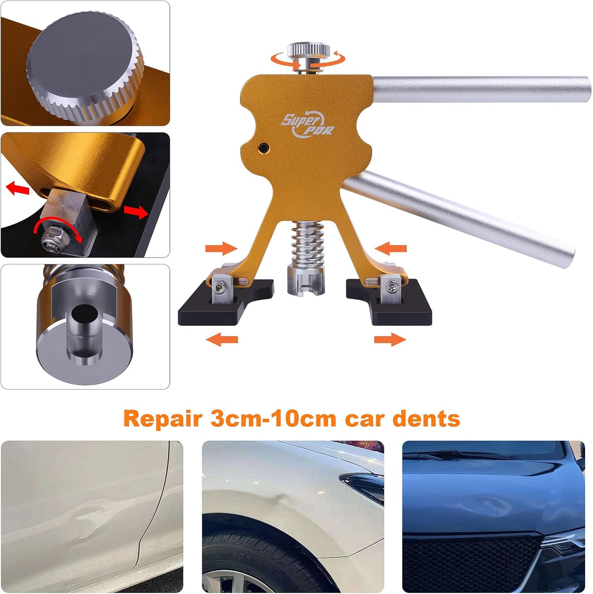 68 Pcs Paintless Dent Removal Tools Kit F355745