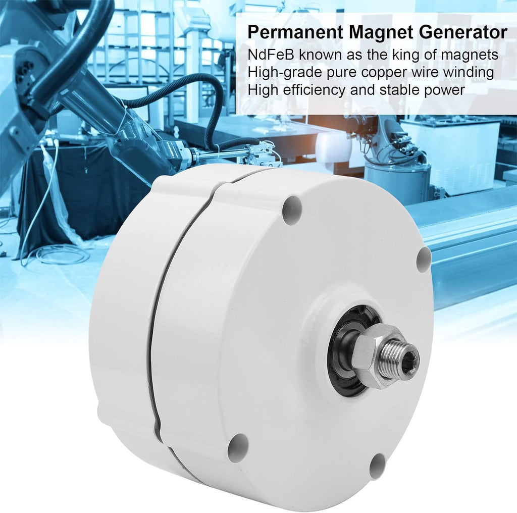200W 3 Phase AC Permanent Magnet Generator Alternator with Rectifier 24V H44322