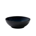 Stoneware Salad Bowl 30cm Black Dark Blue Q76387