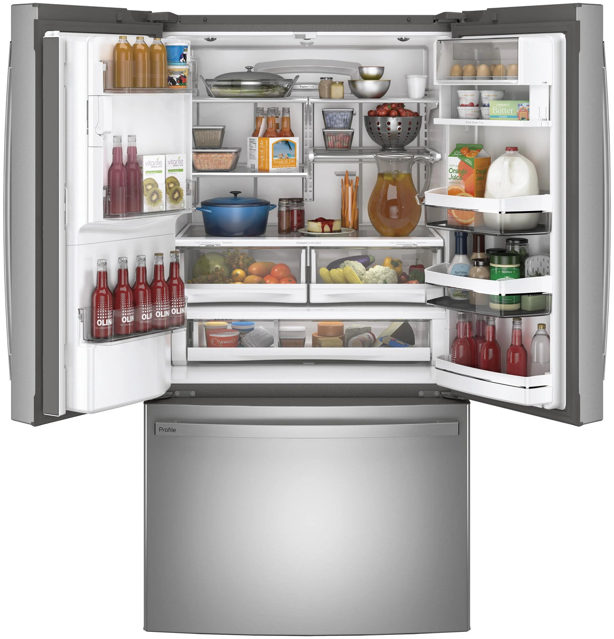 36 Inch French Door Refrigerator with 27.8 cu. ft. Capacity G260691