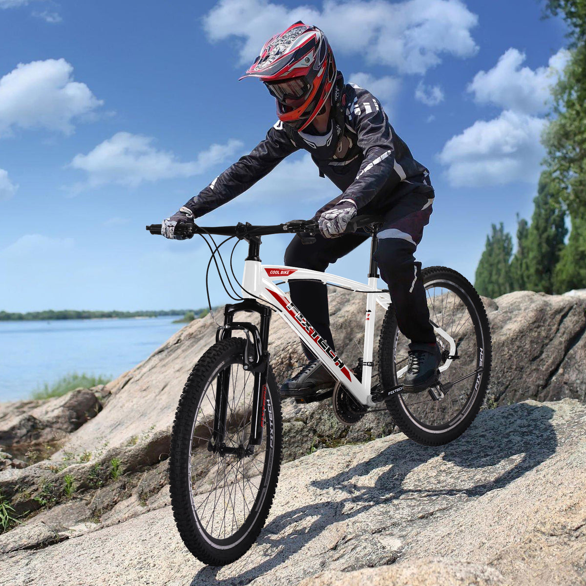 White 26'' Mountain Bike F64081