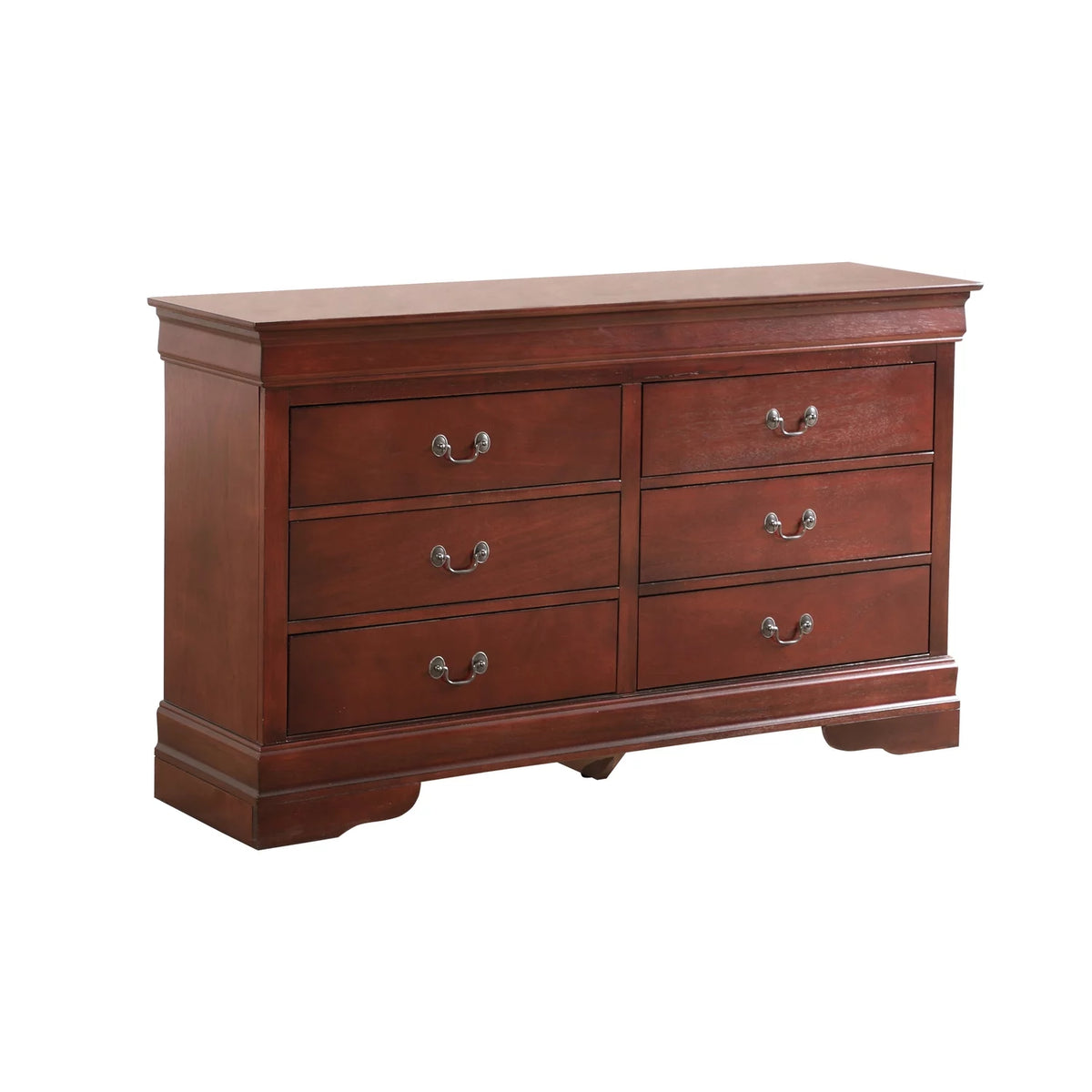 Cherry 6 Drawer Dresser F855197