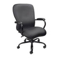 Black Heavy Duty 350 lbs. Caressoft Plus Chair Q8534