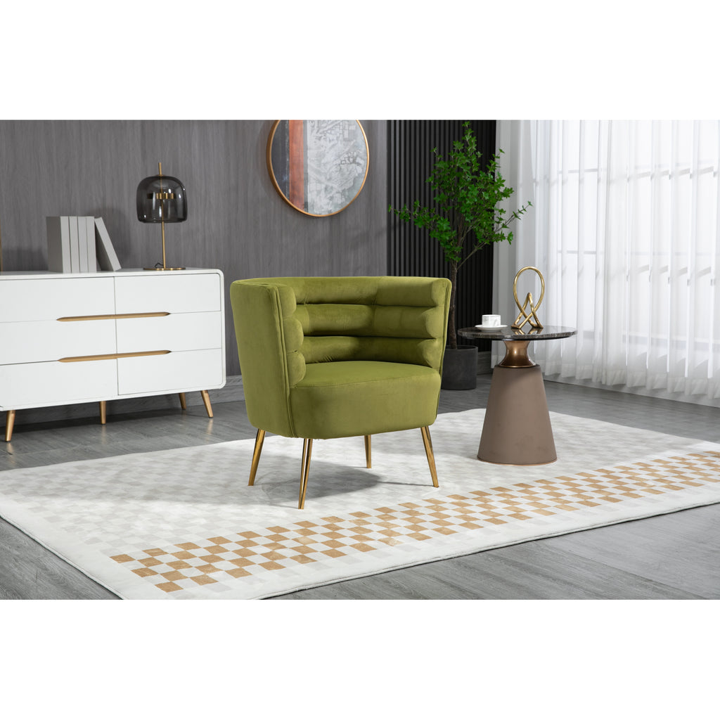 Accent Chair with Golden feet S9485