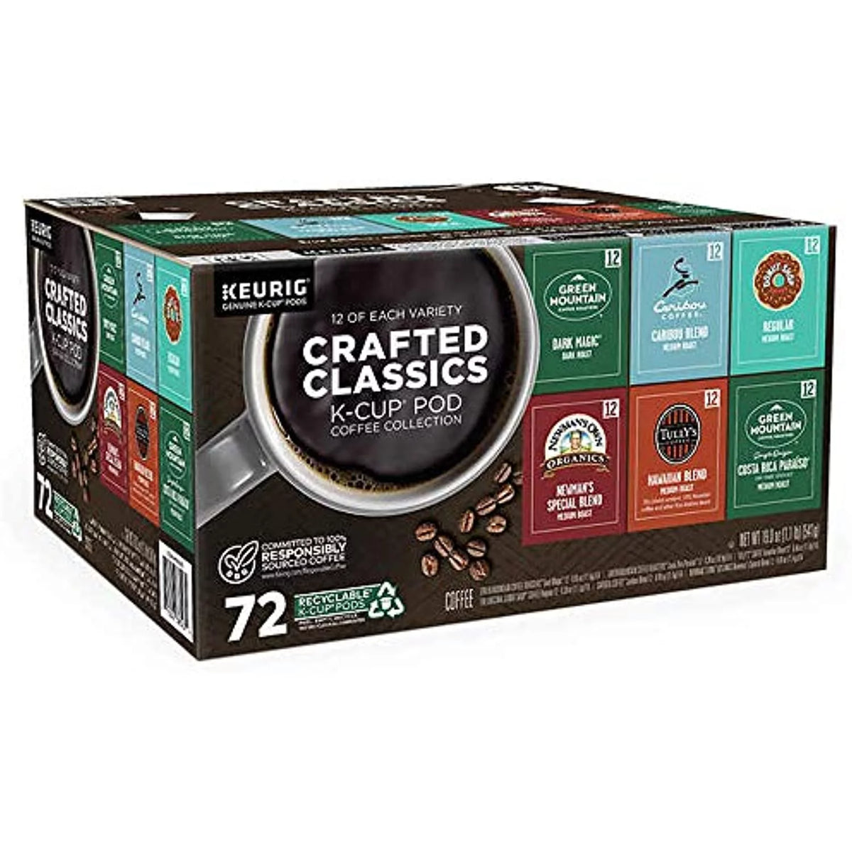 72 Count Medium Roast Coffee Pods S602